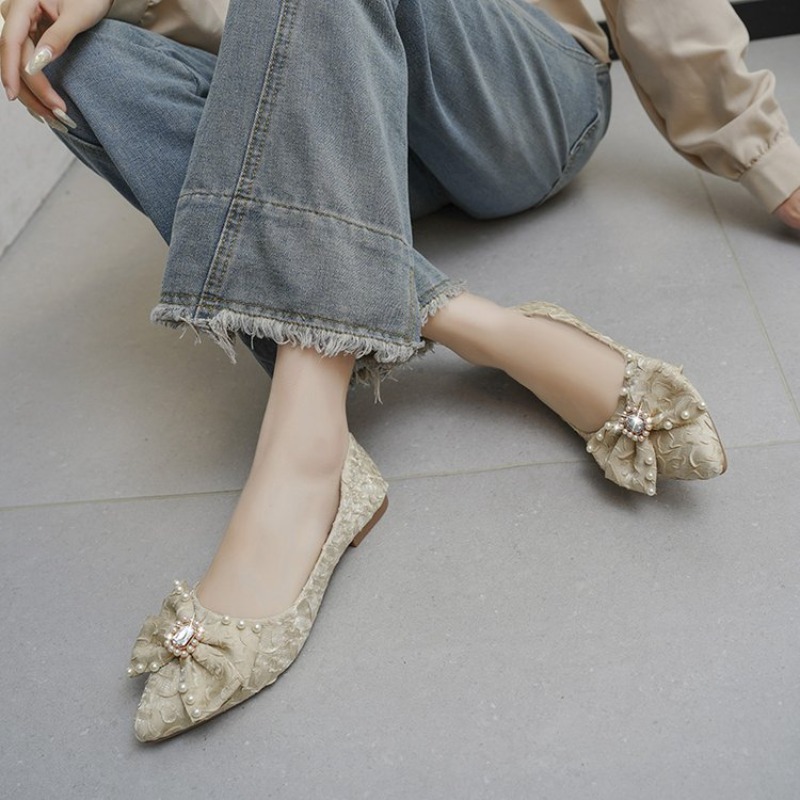 Flat Shining Shoes Womens 2026 - مراجعة Pointed Toe Flat وسعره