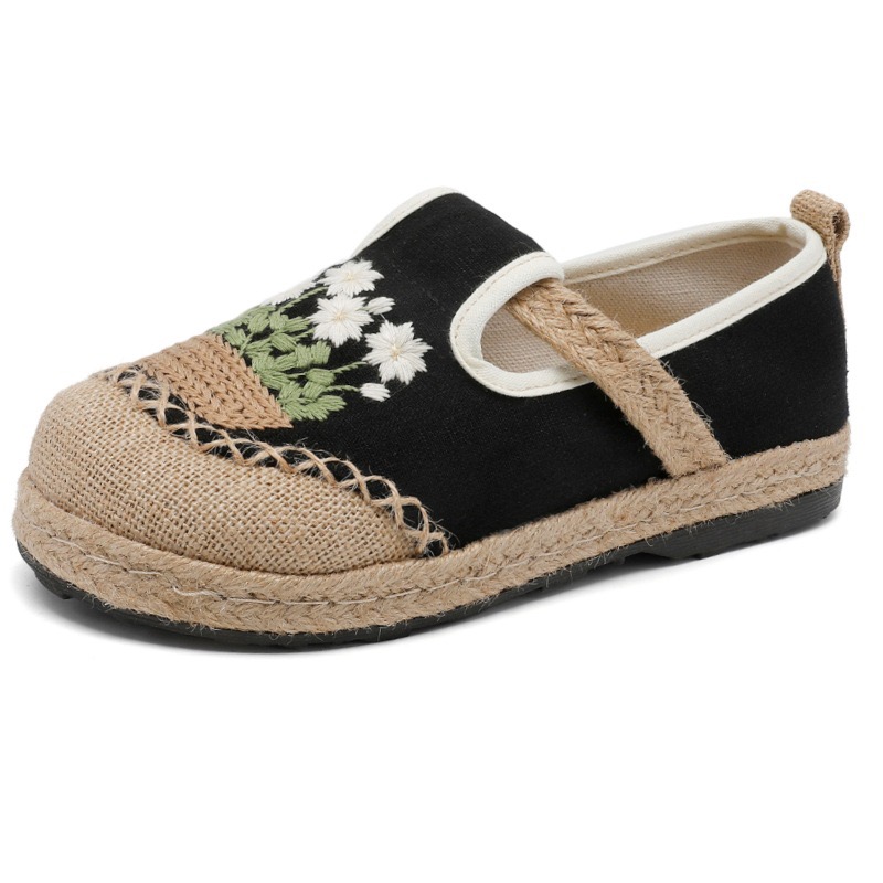 Veowalk Flowers Embroidered Wo - مراجعة Women'S Shoes Vegan وسعره