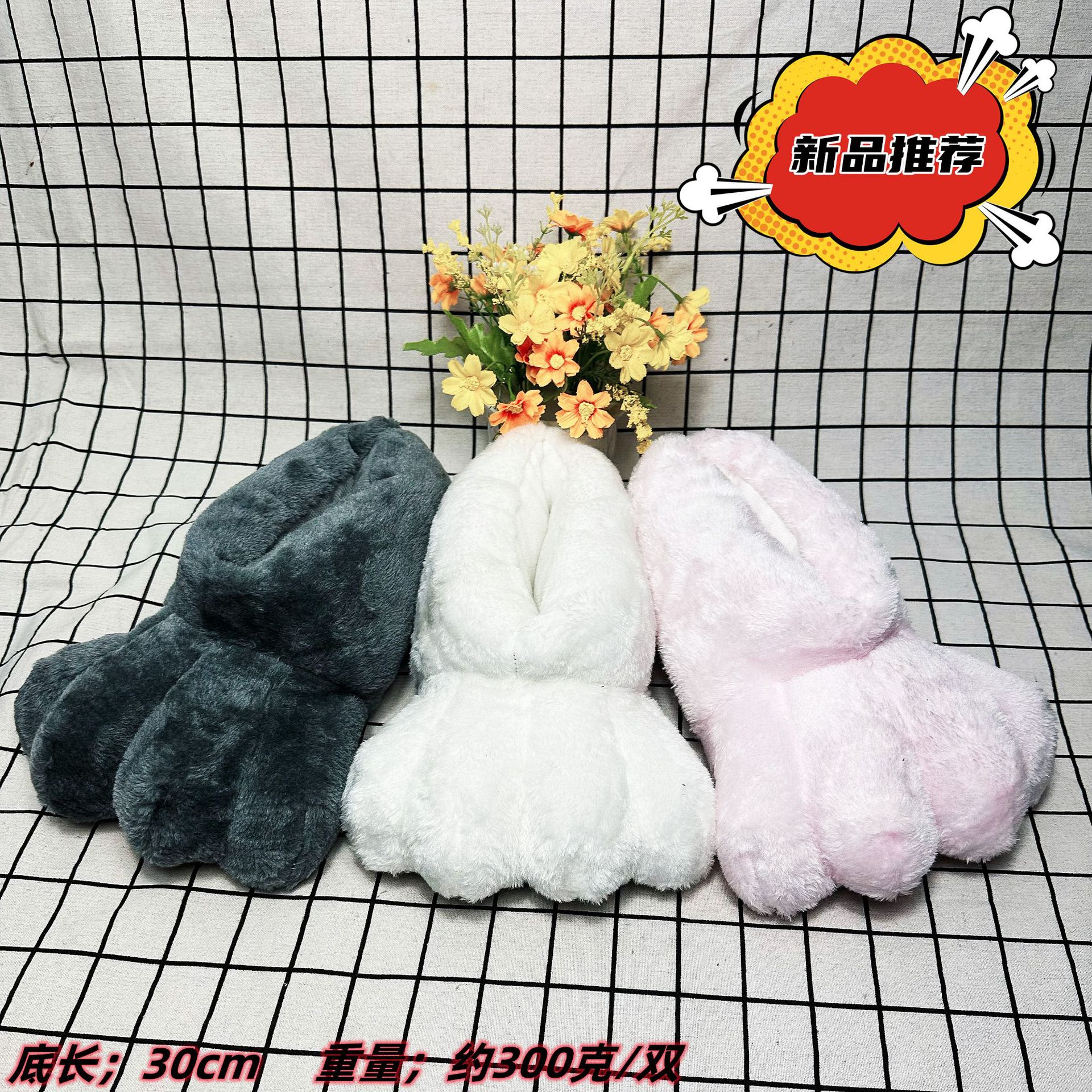 In Stock Rabbit Paw Slippers H - مراجعة Women'S Shoes Size 40 In Us وسعره