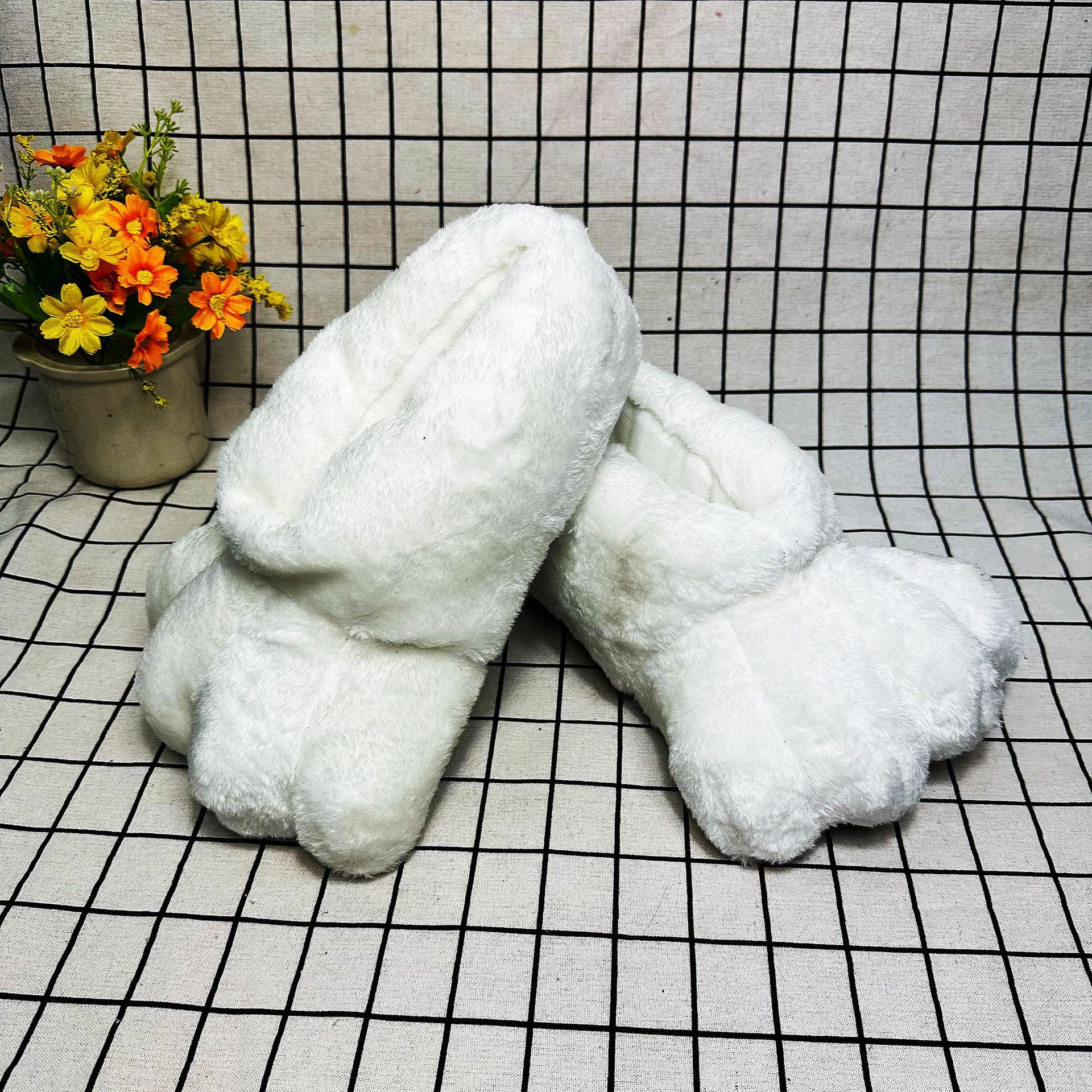 In Stock Rabbit Paw Slippers H - مراجعة Women'S Shoes Size 40 In Us وسعره