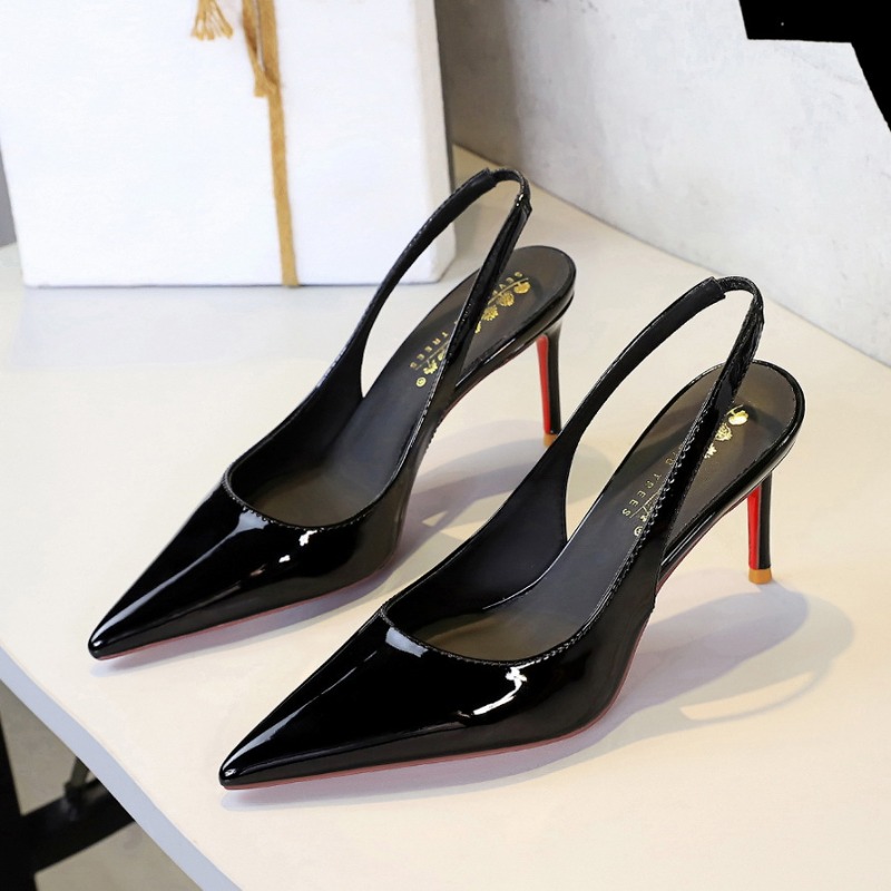 New European and American Poin - مراجعة Patent Leather Pump وسعره