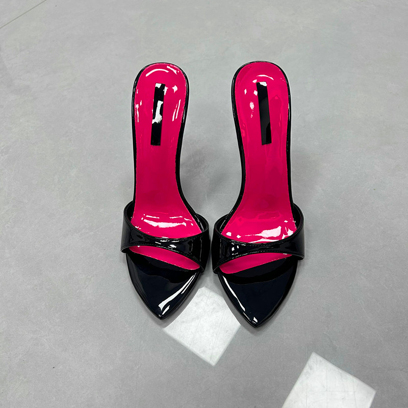 Woman Stilettos 12cm Slipper S - مراجعة Patent Leather Pump وسعره