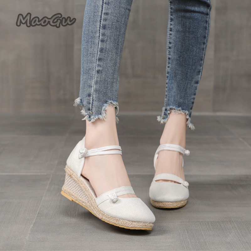 Women's Linen Espadrille Wedge - مراجعة Espadrille Wedge Shoes وسعره