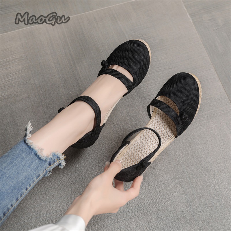 Women's Linen Espadrille Wedge - مراجعة Espadrille Wedge Shoes وسعره