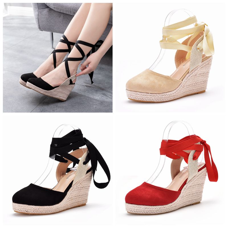 Women's Espadrille Platform We - مراجعة Espadrille Wedge Shoes وسعره