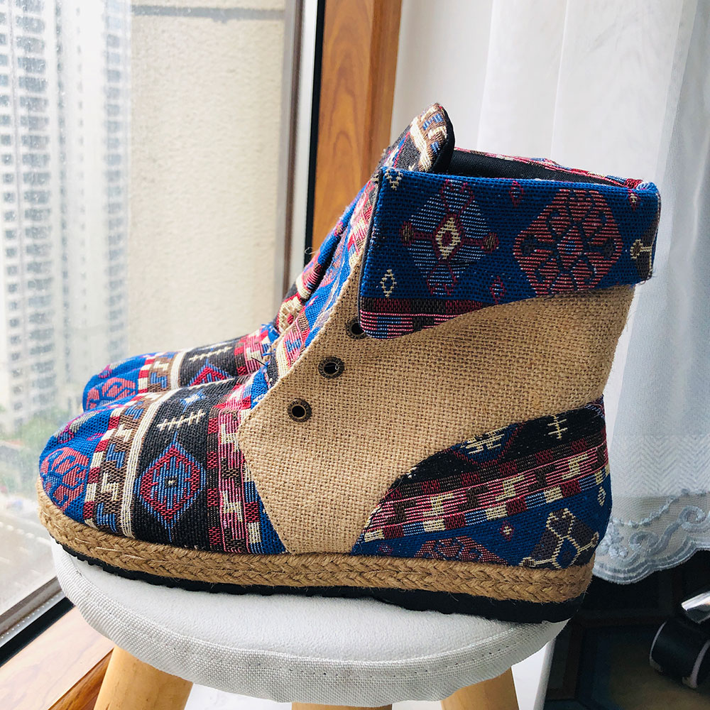 Veowalk Harajuku Embroidery Wo - مراجعة Women'S Shoes Vegan وسعره