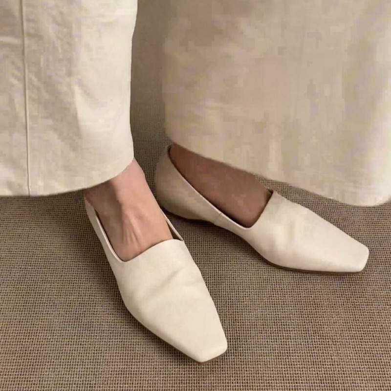 Retro Flat Loafers Women's Sli - مراجعة Pointed Toe Flat وسعره