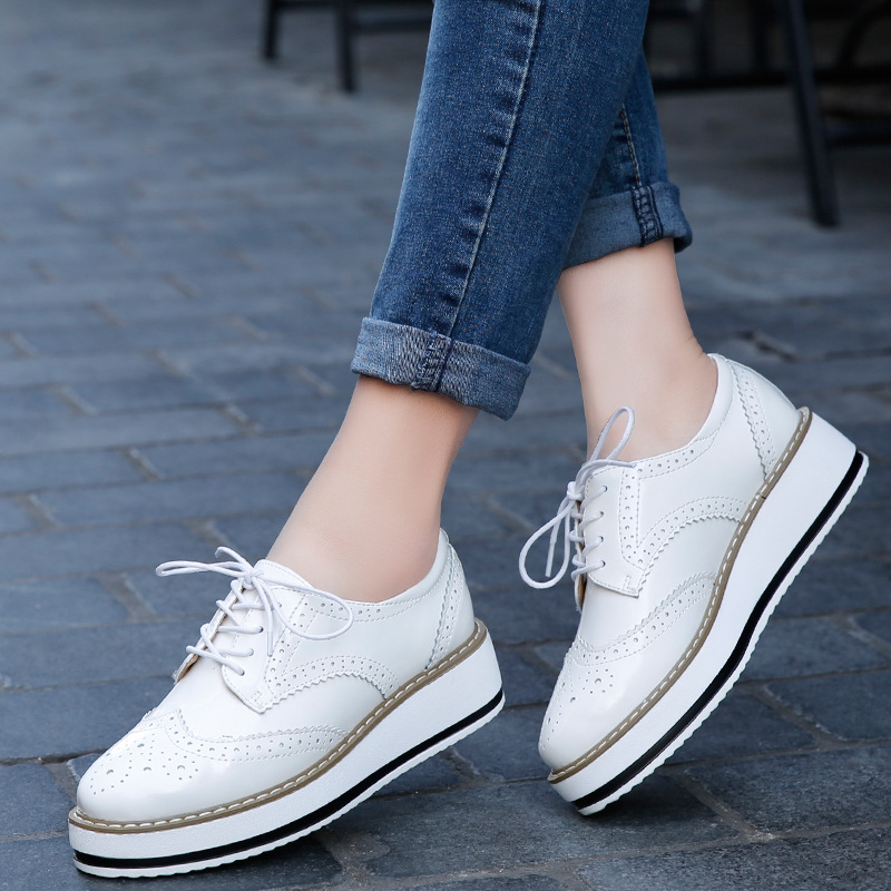 Women Loafers Shoes Leather Th - مراجعة Espadrille Wedge Shoes وسعره