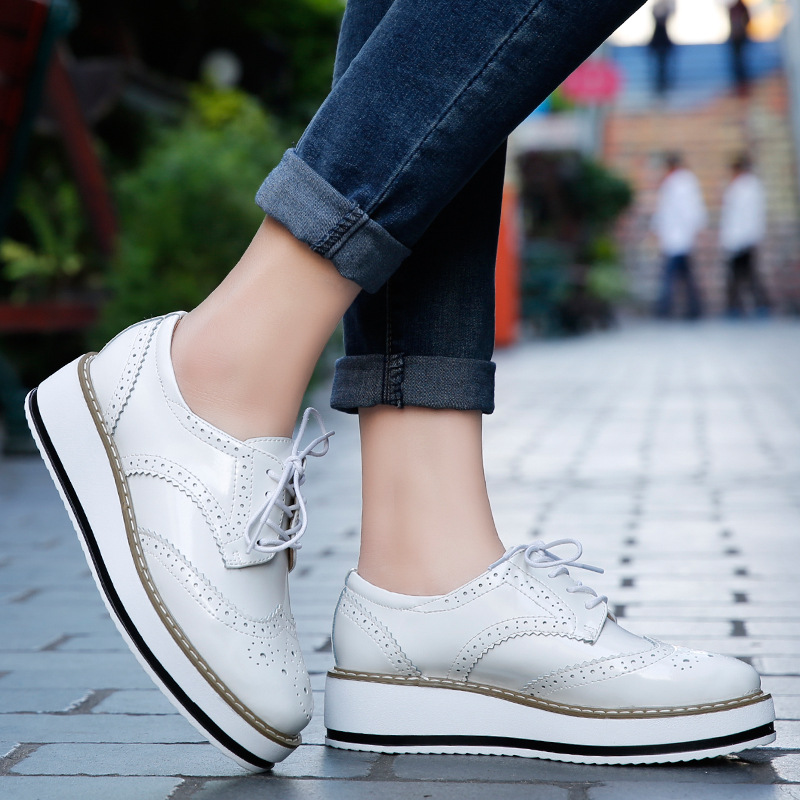 Women Loafers Shoes Leather Th - مراجعة Espadrille Wedge Shoes وسعره
