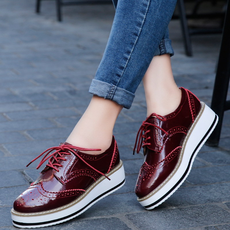 Women Loafers Shoes Leather Th - مراجعة Espadrille Wedge Shoes وسعره