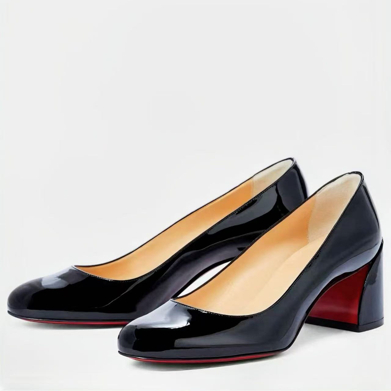 Ladies Patent Leather Pumps Ro - مراجعة Patent Leather Pump وسعره