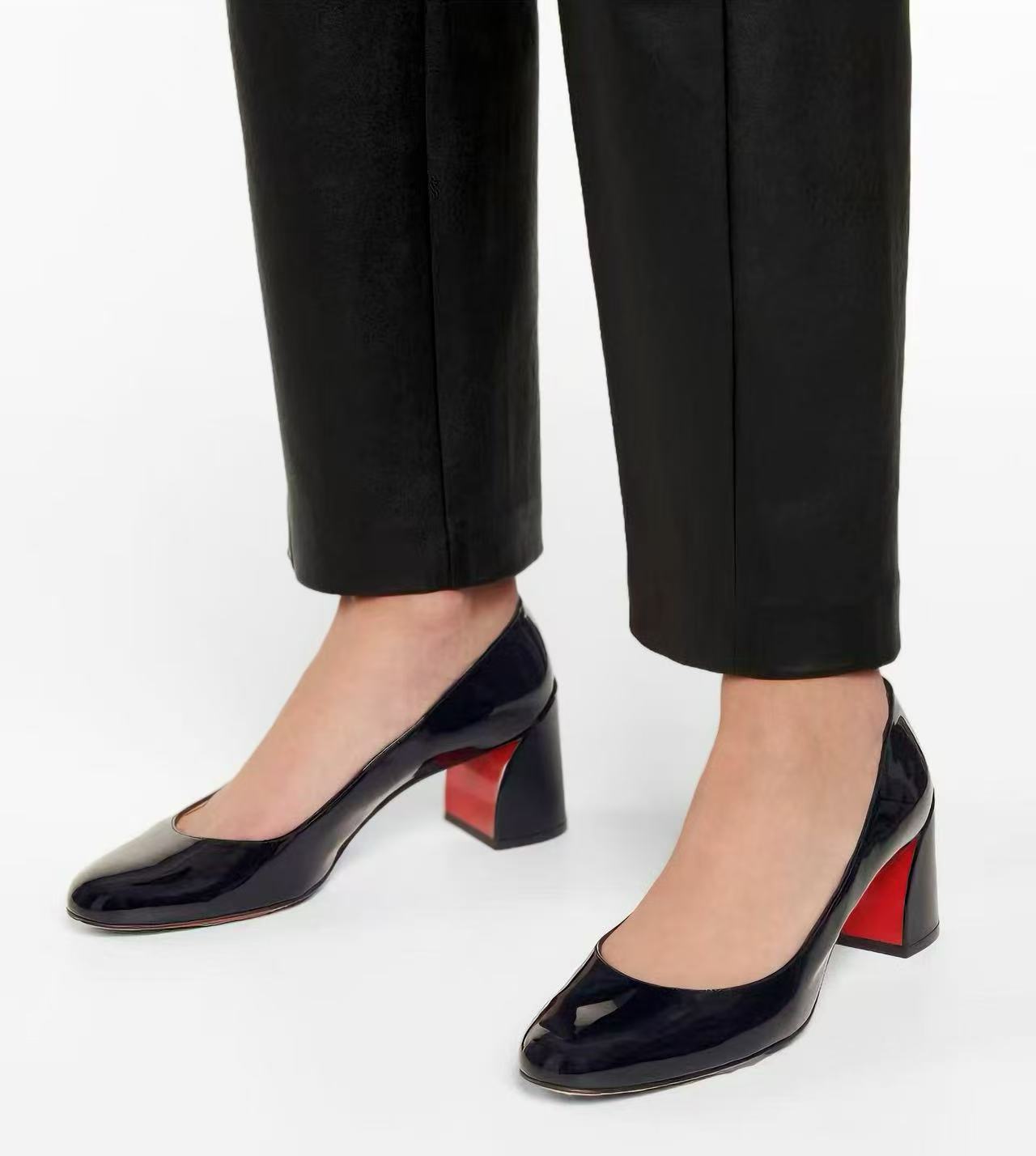 Ladies Patent Leather Pumps Ro - مراجعة Patent Leather Pump وسعره