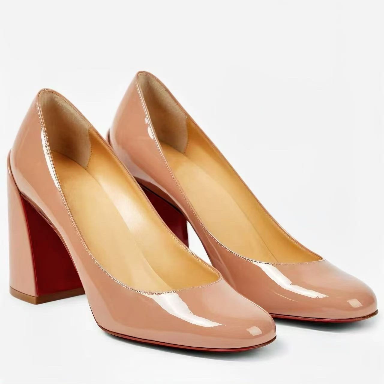 Ladies Patent Leather Pumps Ro - مراجعة Patent Leather Pump وسعره
