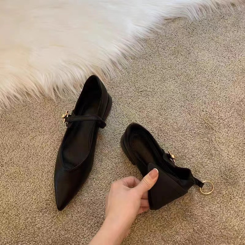 Fashionable high quality Elega - مراجعة Pointed Toe Flat وسعره